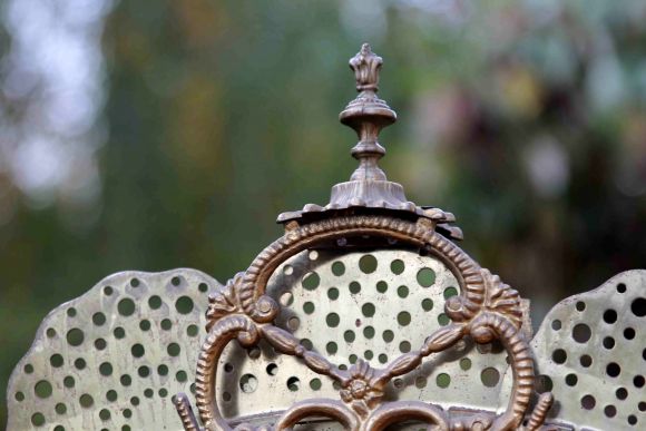 Антикварный защитный экран ВЕЕР для камина