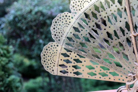 Антикварный защитный экран ВЕЕР для камина