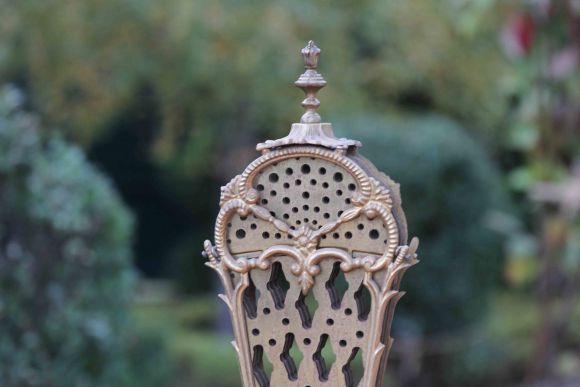 Антикварный защитный экран ВЕЕР для камина