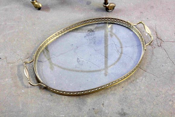 Сервировочный столик с двумя съёмными подносами