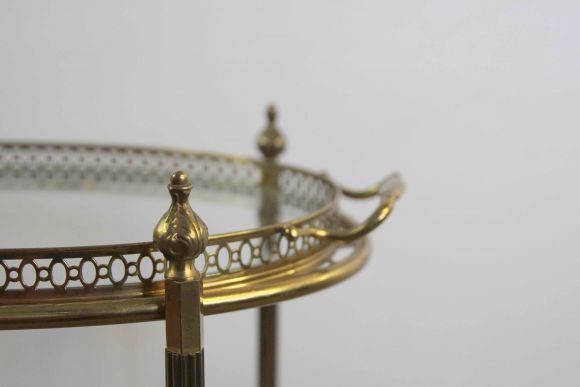 Сервировочный столик с двумя съёмными подносами