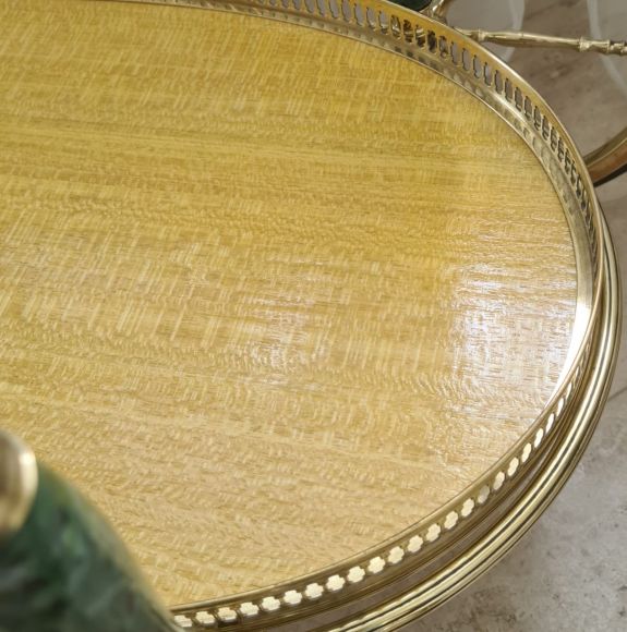 Очень красивый сервировочный столик. Европа. Середина 20века.