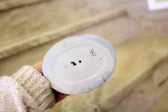 Старинная фарфоровая статуэтка - «Песнопение». Россия. Начало 20 века