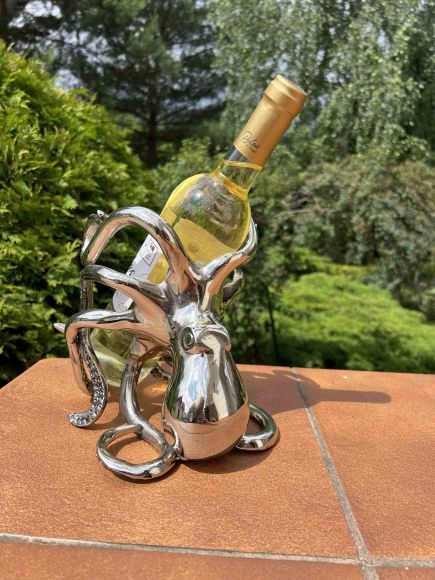 Винтажный осьминог – подставка для бутылки
