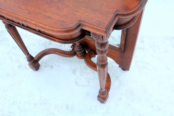 Великолепное, старинное напольное зеркало