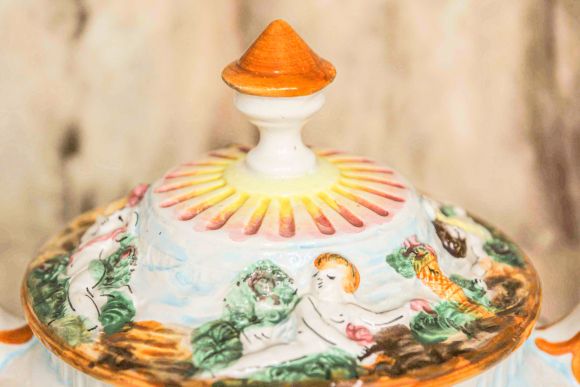 Яркая огромная итальянская супница или ВАЗА Capademonte