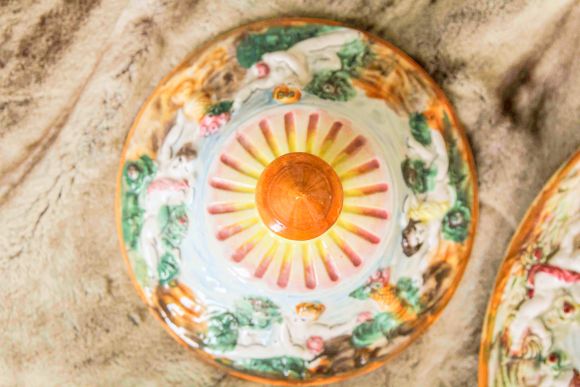 Яркая огромная итальянская супница или ВАЗА Capademonte