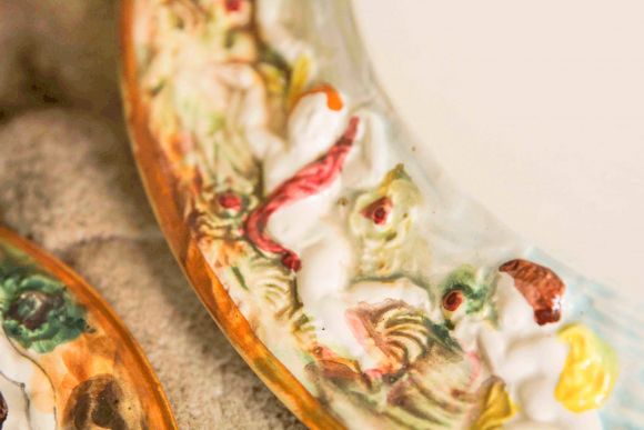 Яркая огромная итальянская супница или ВАЗА Capademonte