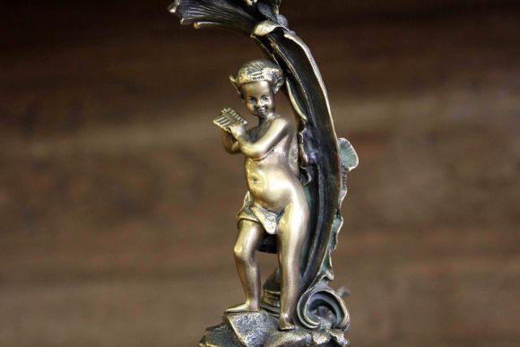 Роскошные бронзовые канделябры