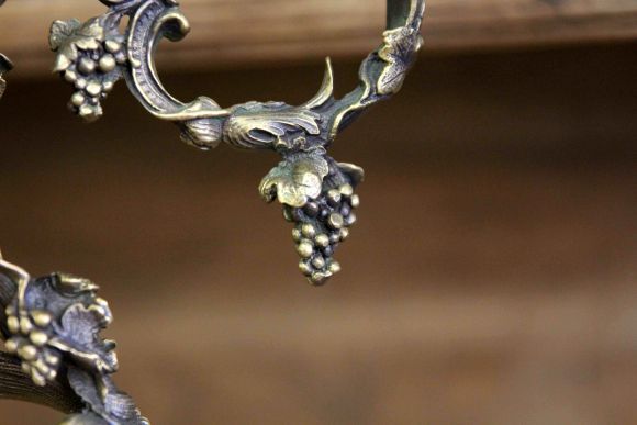 Роскошные бронзовые канделябры