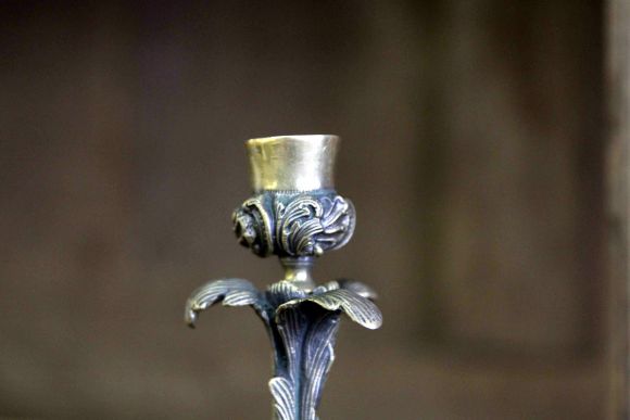 Роскошные бронзовые канделябры