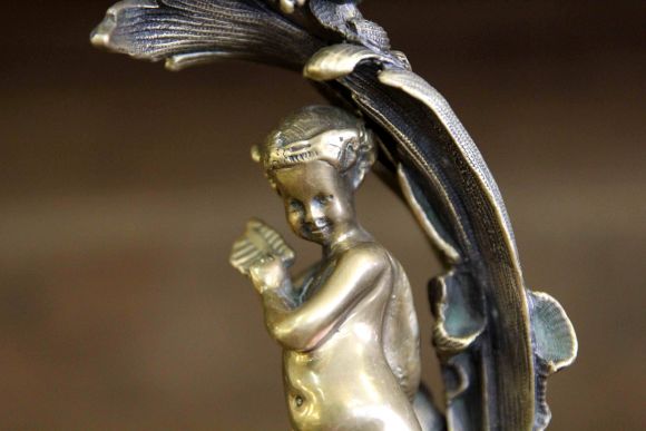 Роскошные бронзовые канделябры