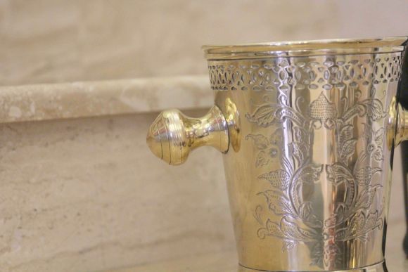 Красивейшее винтажное ведро для шампанского. Европа. Начало 20 века