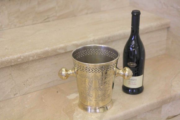 Красивейшее винтажное ведро для шампанского. Европа. Начало 20 века