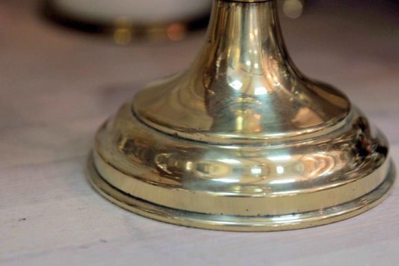 Латунная лампа. Керосинка. KOSMOSBRENNIR.Европа. Начало 20 века