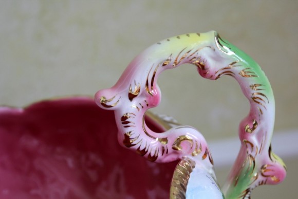 Антикварная ваза - конфетница, Италия Каподимонте