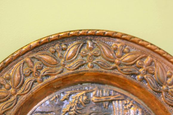 Чудесное панно из меди - Тетерев