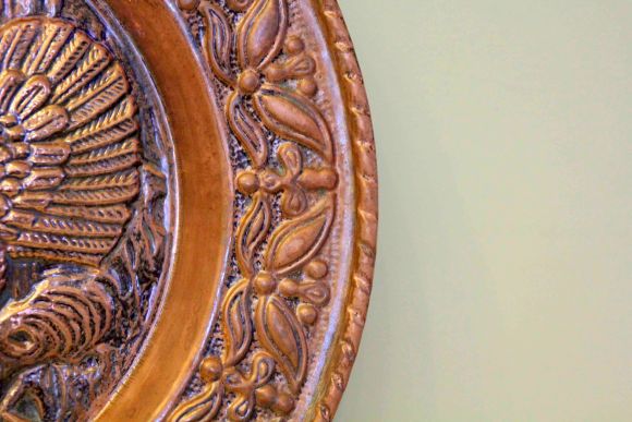 Чудесное панно из меди - Тетерев