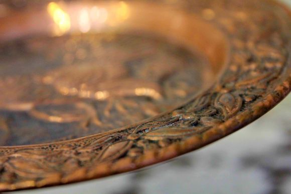 Чудесное панно из меди - Тетерев