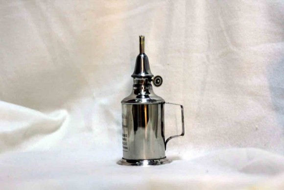 Очень интересная антикварная керосиновая лампа. Европа. Начало 20 века