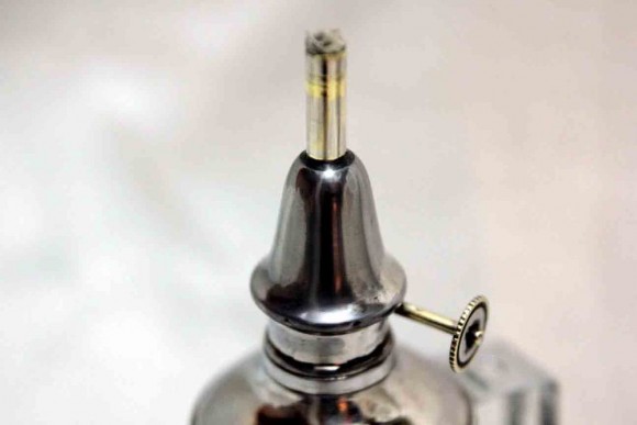 Очень интересная антикварная керосиновая лампа. Европа. Начало 20 века