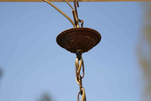 Очень красивая, антикварная люстра. Европа. Начало 20 века