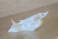 Осетр стерлядь Фарфоровая статуэтка СССР Осетр стерлядь Фарфоровая статуэтка СССР