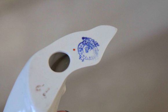 Осетр стерлядь Фарфоровая статуэтка СССР