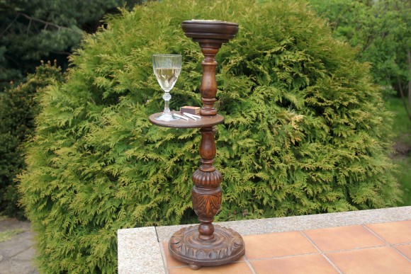 Винтажная интерьерная пепельница - столик. Европа. Начало 20 века