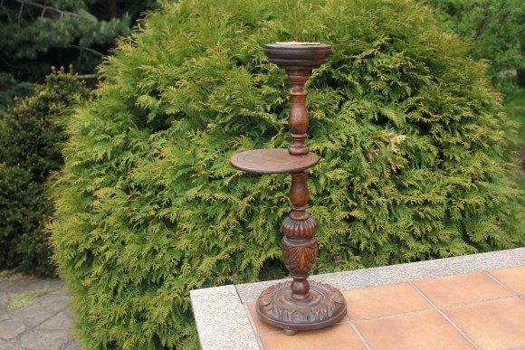 Винтажная интерьерная пепельница - столик. Европа. Начало 20 века