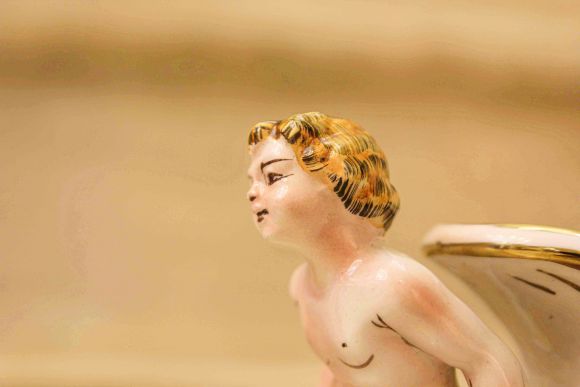 Невероятная супница - ваза ЛАДЬЯ Capodimonte