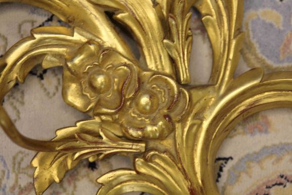 Шикарные настенные парные бра в стиле Рококо