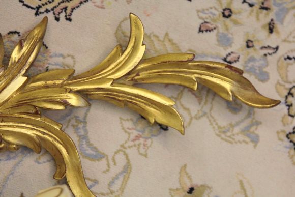 Шикарные настенные парные бра в стиле Рококо