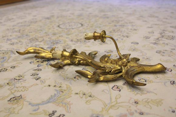 Шикарные настенные парные бра в стиле Рококо