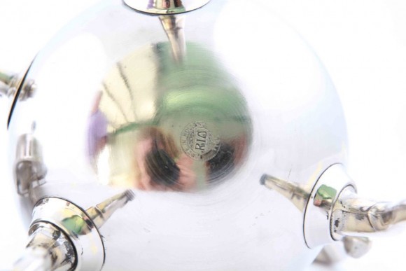 Старинная бульотка в серебре фирмы RIO