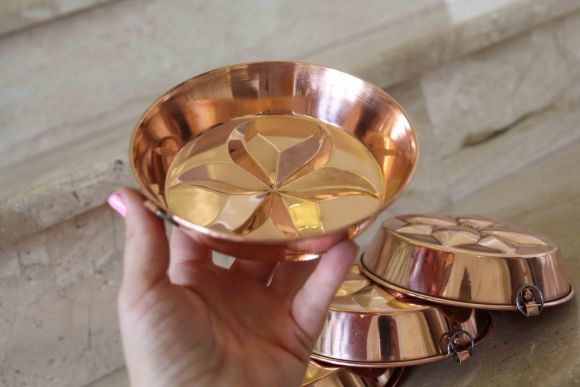 Антикварные формы для выпечки из меди! Европа.Начало 20 века