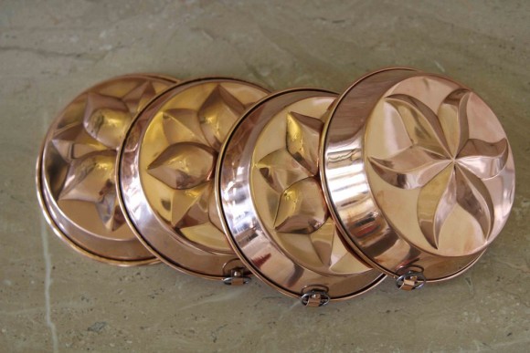 Антикварные формы для выпечки из меди! Европа.Начало 20 века