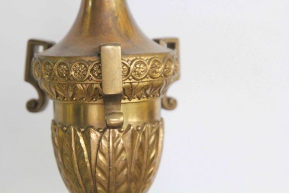 Напольный старинный торшер. Европа. Начало 20 века