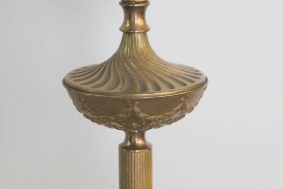 Напольный старинный торшер. Европа. Начало 20 века