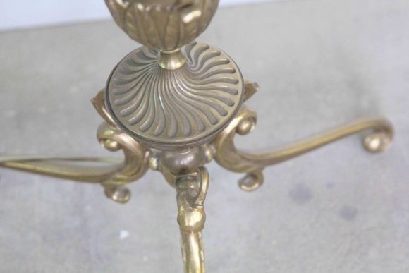 Напольный старинный торшер. Европа. Начало 20 века