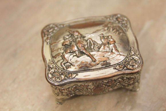 Мужская шкатулка с бархатом "Хорошая новость!"