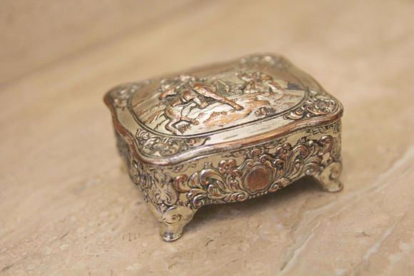 Мужская шкатулка с бархатом "Хорошая новость!"