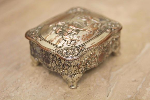 Мужская шкатулка с бархатом "Хорошая новость!"