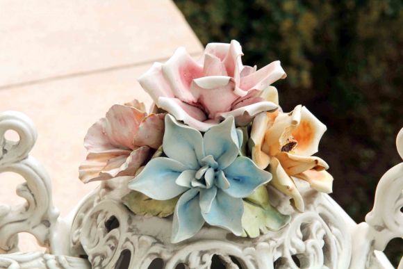 Миниатюрная старинная супница Bassano Italy