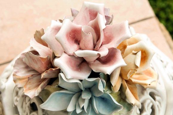 Миниатюрная старинная супница Bassano Italy