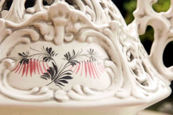 Миниатюрная старинная супница Bassano Italy