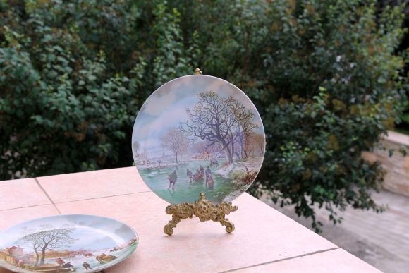 Полная! Коллекция декоративных тарелок "Зимний пейзаж"