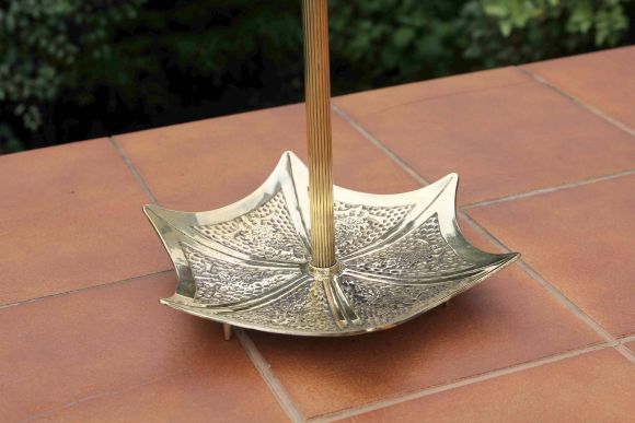 Антикварная зонтница в стиле ар-деко, латунь