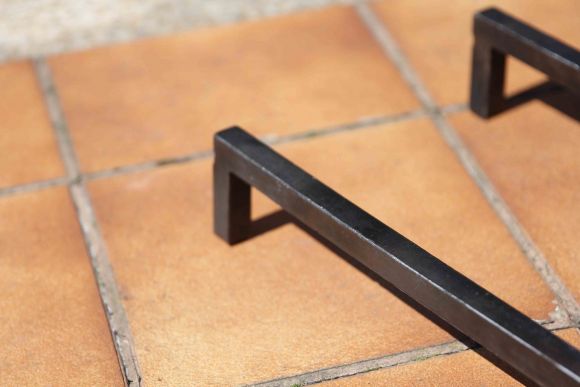 Великолепные старинные таганы для камина. Европа. Начало 20 века