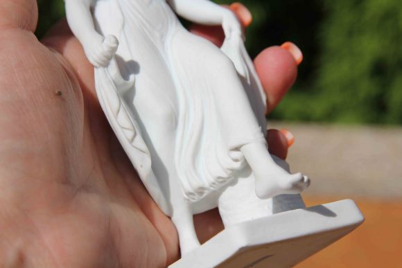 Антикварные статуэтки "Бог Гермес" и "Богиня плодородия" Копенгаген, Дания, 19 век.